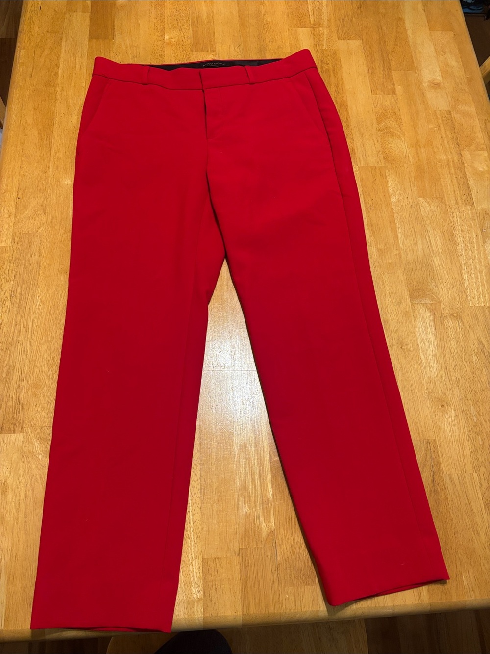 Banana Republic Women’s Bright Red Dress Pants